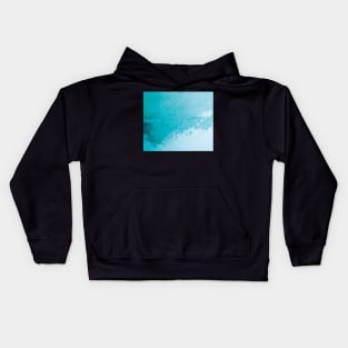 Texture blue concreet Kids Hoodie